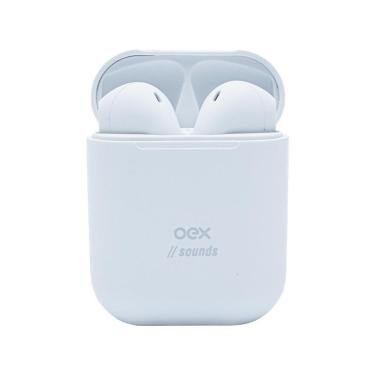 Imagem de Fone de Ouvido Par Sem Fio Duplo Wireless OEX TWS11 Branco-Unissex