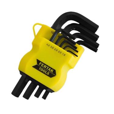 Imagem de Jogo De Chave Allen 1.5-10mm 9 Peças Fertak 2410