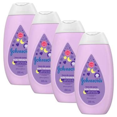 Imagem de Kit 4 Hidratantes Corporal Hora do Sono Johnson's Baby 200ml