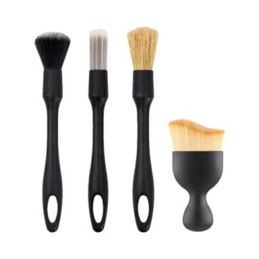 Imagem de Conjunto De Escovas Para Detalhamento Interno De Carros, Ferramenta De