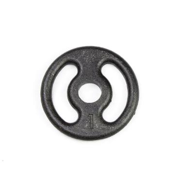 Imagem de Anilha 01kg Vazada De Ferro Jfit-Unissex