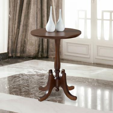 Imagem de Mesa de Apoio Média 3004 Hannover Linz Móveis - Imbuia Glazer