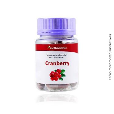 Imagem de Suplemento de Cranberry 500mg - 30 Cápsulas - Farmácia Belladona  Fito