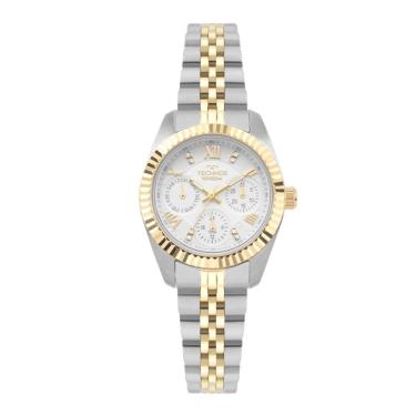 Imagem de Relógio Technos Feminino Ref: Vx3jag/1k Riviera Multifunção Bicolor