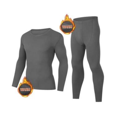 Imagem de Conjunto De Roupa Térmica Masculina E Para Adolescentes: Camisa De Man