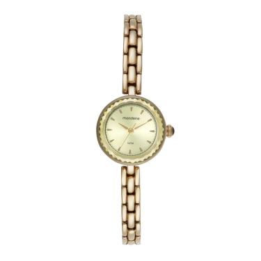 Imagem de Relogio Mondaine Feminino Ref: 32938lpmvdm1 Bracelete Dourado