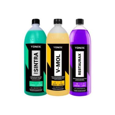 Imagem de Vonixx V- Mol Lava Auto Restaurax Restaurador de Plásticos Externo Sin