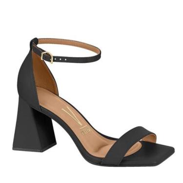 Imagem de Sandália Vizzano Pelica Preta Fivela Ajustavel Casual -, Preto, 38