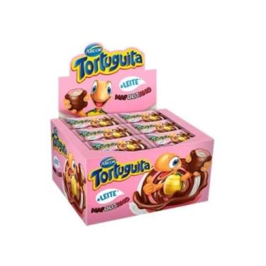 Imagem de Chocolate Tortuguita Napolitano C/ 24un 372g - Arcor