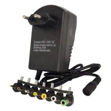 Imagem de Fonte Regulada Até 12V Com 7 Plugs 42W AL-37CH - Altomex