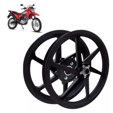 Imagem de Roda Liga Leve Bros 150 160 Xre 190 Freio Disco Duas Rodas - SMART FOX
