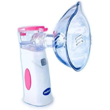 Imagem de Inalador Nebulizador Air Mesh Colors Medicate Rosa