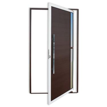 Imagem de Porta Pivotante Lambril Visione com Puxador Super 210cm x 120cm Brimak