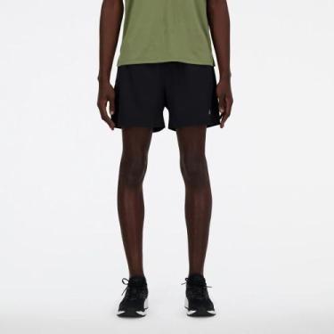 Imagem de Bermuda New Balance Sport Essentials 2 In 1, Pto, Bco, G