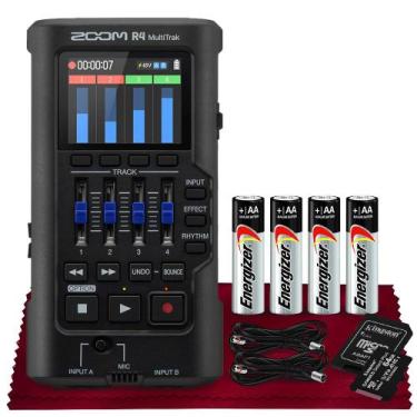 Imagem de Gravador de Som SonicSound Zoom R4 Multifaixas 4 Canais 32-Bit Float -