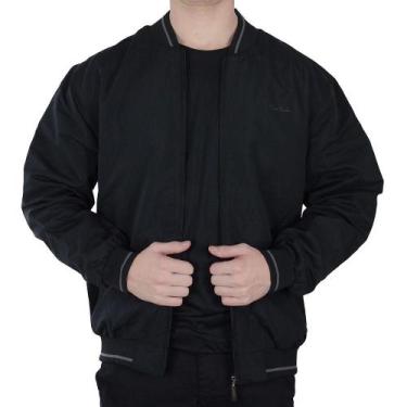 Imagem de Jaqueta Masculina Pierre Cardin Preta - 1613, Preto, G