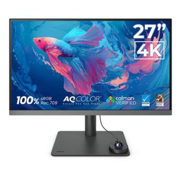 Imagem de Monitor BenQ PD2706U 27 4K UHD para Profissionais Criativos, IPS, USB-