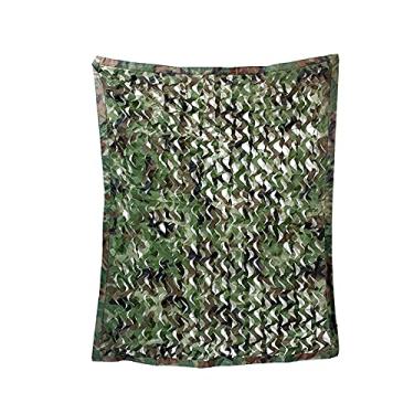 Imagem de bandezid Red de camuflaje, Rollo a granel,cubierta, persiana para Caza, decoración, Sombra Solar, Fiesta, Camping, al aire Libre,Varios tamaños-Rede de camuflagem 2 x 10 m (6,5 x 33 pés)