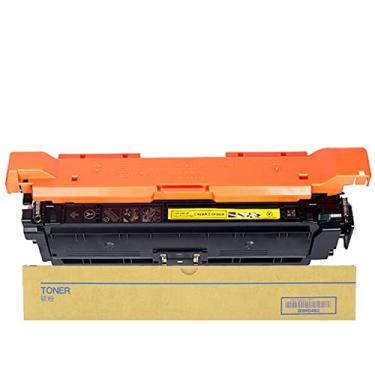 Imagem de Substituição de cartucho de toner compatível para HP CE250A Cartucho de toner CP3525 CM3530 Impressora 504A Cartucho de toner,Yellow