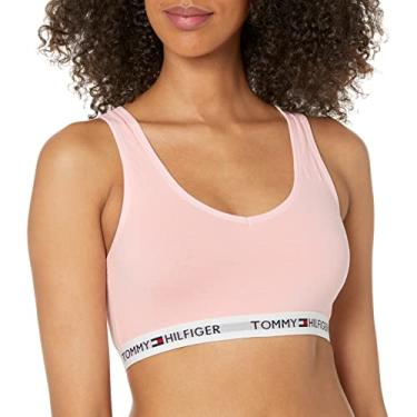 Imagem de Tommy Hilfiger Sutiã feminino de algodão, Flor de amêndoa, P
