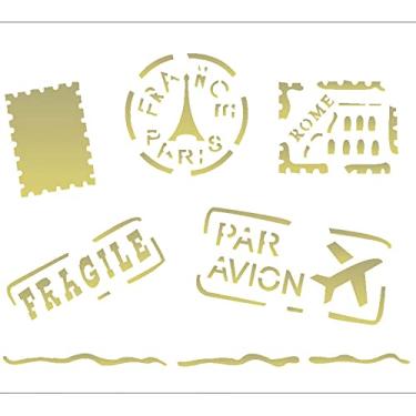 Imagem de Stencil de Acetato para Pintura OPA 20 x 25 cm - 2083 Selos e Carimbos