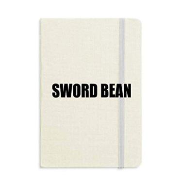 Imagem de Caderno de espada com nome de vegetais capa dura diário clássico A5 presente