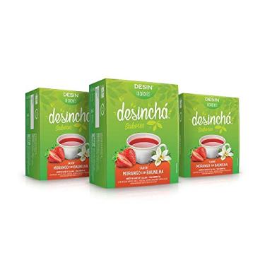 Imagem de Kit 03 Desinchá Morango com Baunilha