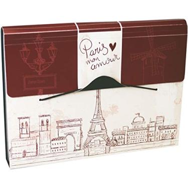 Imagem de Dello 6092.U.0006, Pasta Sanfonada, Plástica, Dellomundi Paris com 12 Divisões, Multicor