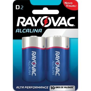 Imagem de Pilha Alcalina D Grande 2 Unidades – Rayovac