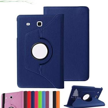 Imagem de Capa Giratória Tablet Samsung Galaxy Tab A6 A7 tela 7.0" Polegadas SM-T285 T280 - Azul Escuro (Preto)