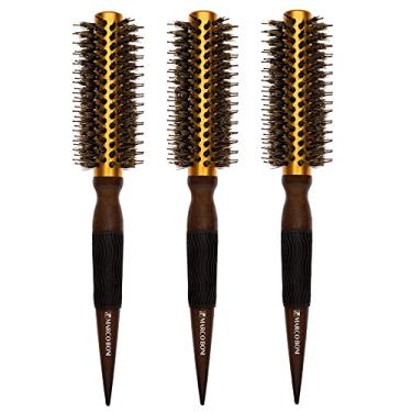 Imagem de KIT 3UN ESCOVA TÉRMICA METÁLICA PROFISSIONAL 40MM MARCO BONI