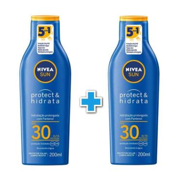 Imagem de Protetor Solar Nivea Fps30 200Ml Kit C/2 Unidades