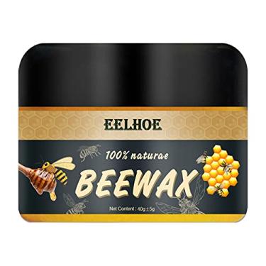 Imagem de Hosioe Cera de limpeza para móveis de madeira enlatada Cera de polimento Cuidado de móveis para casa Polimento à prova d'água Cera de abelha para piso, mesa, cadeira, armário