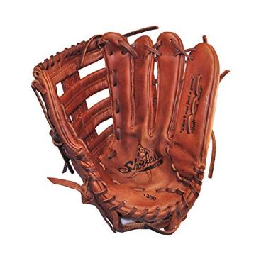 Imagem de Luva de beisebol sem cadarço Joe Proffesional Series de 13 polegadas com bolso único, Marrom, 13-Inch