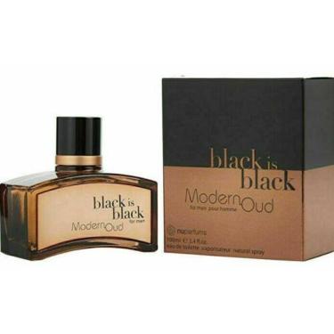 Imagem de Black is Black Modern Oud da Nu Parfums para homens.