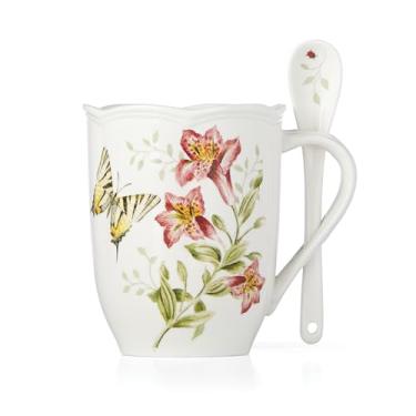 Imagem de Lenox 890916 Caneca e colher Butterfly Meadow