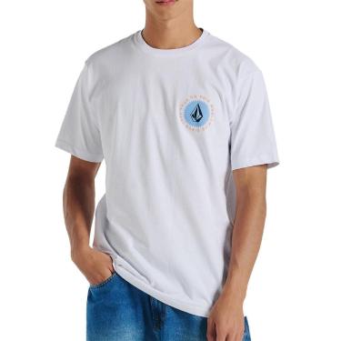 Imagem de Camiseta Volcom Shaped Up WT24 Masculina Branco