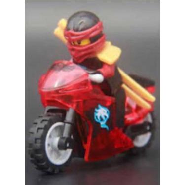 Imagem de Blocos De Montar Moto Fantasma Nya Ninjago 4,5cm