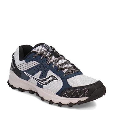 Imagem de Saucony Tênis de corrida masculino Grid Raptor Tr 2, Cinza/azul, 8.5