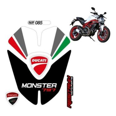 Imagem de Protetor  Adesivo Monster 797 Tank Pad Resinado - Resitank, NP085