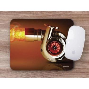 Imagem de Mouse Pad Emborrachado Personalizado Carro Tunado Tunnig Fire Fogo Tun