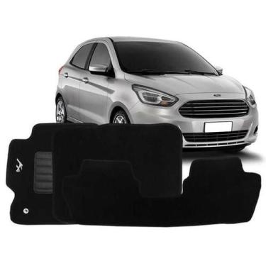 Imagem de Tapete Automotivo Carpete Com A Base Em Pvc Ford Ka 2008 - Tapecars
