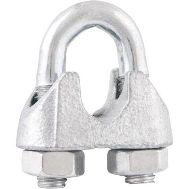 Imagem de Clips p/ cabo de aço 3/8" leve galv c/ 500 peças Vonder