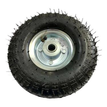 Imagem de kit 2 Unidades Roda Pneu 350x4 Com Camara Carrinhos Off-road 150kg - A