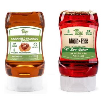 Imagem de Kit Maple Free + Caramelo Salgado - Mrs Taste 280g - Smart Foods