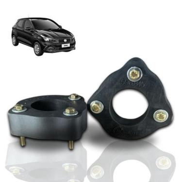 Imagem de FIAT ARGO 2017/... KIT DE CALÇO DE MOLA DIANTEIRO 3,5cm - Borfix