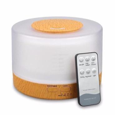 Imagem de Difusor Aromatizador 500ml Com Controle Remoto Elétrico Led 7 Cores Lu