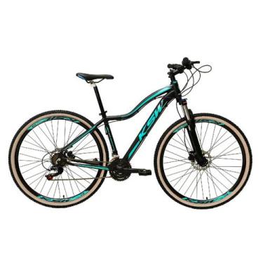 Imagem de Bicicleta Feminina Aro 29 Ksw Mwza Alumínio 24v Câmbios Shimano Garfo 