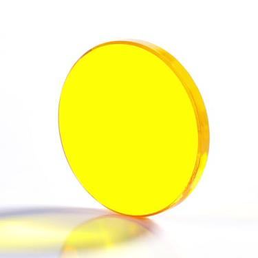 Imagem de CNCOLETECH Diâmetro: 15 mm CO2 Lente Laser Espelho Laser CVD ZnSe Lente Focal para Gravação a Laser CO2 Corte Gravador/Cortador 40W-200W FL: 2" / 50,8 mm