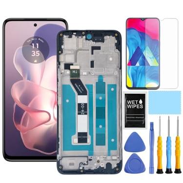 Imagem de ZTOOYO Substituição de tela para Motorola G Power [versão 2024] com moldura para Moto G Power 2024 kit de substituição de tela XT2415 XT2415-1 XT2415-5 XT2415V Tela LCD digitalizador de tela sensível